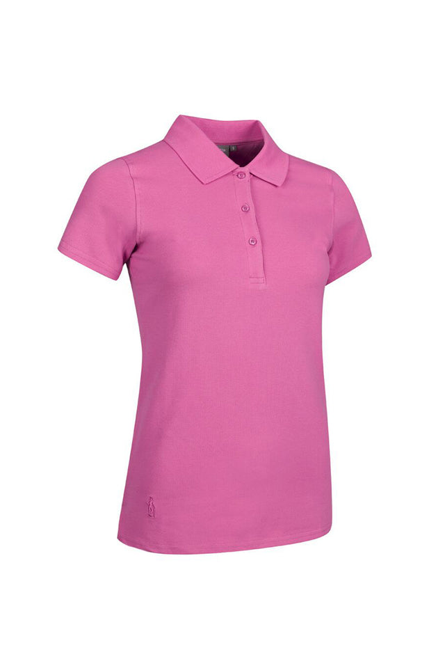 Glenmuir Women's Sophie Cotton Pique Polo Shirt - Hot Pink