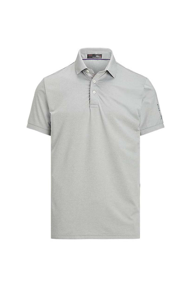 RLX Ralph Lauren Solid Airflow Performance Polo - Andover Heather