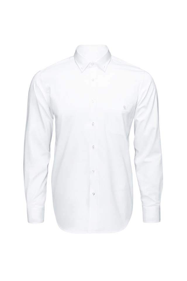 TCS Oxford Button Down Shirt - White